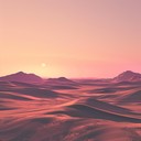 ethereal electronic beats, mystical desert soundscape influences