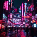 upbeat and groovy dance track for city nightlife.