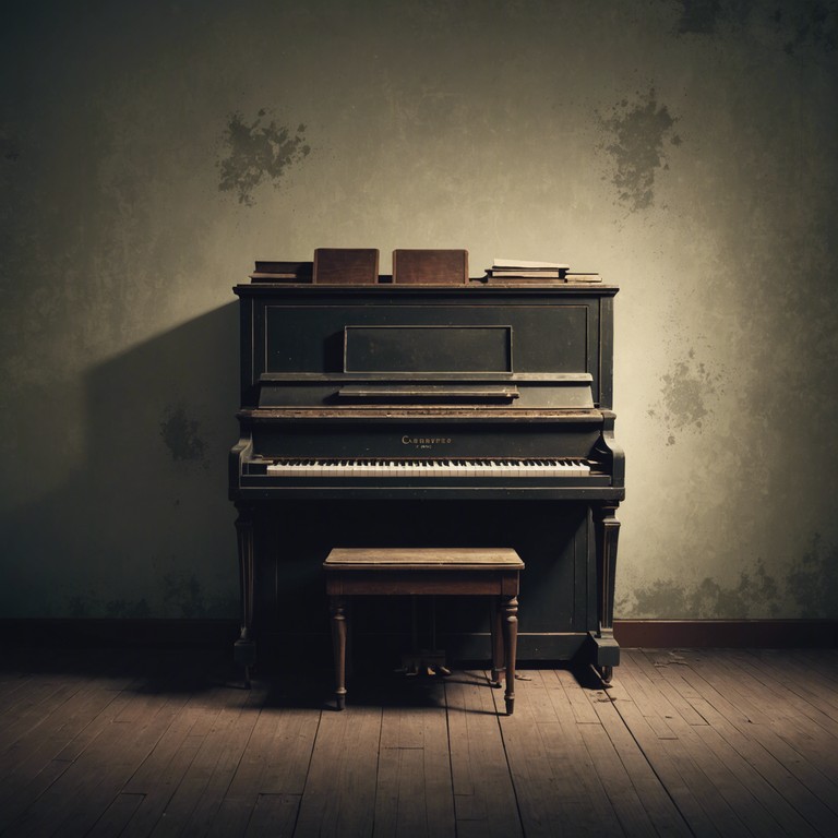 In this track, a single piano delicately traces the contours of memory and sorrow, set against a backdrop of subdued lofi beats. The music tells a story of forgotten times, evoking a nostalgic yet somber journey through the dusty corridors of the past.