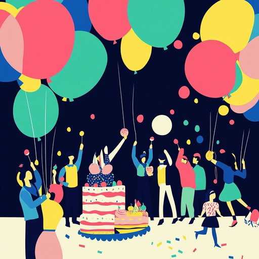 This track is designed to capture the essence of a joyous birthday celebration, filled with laughter and good spirits. Perfect for setting a festive mood, the music combines traditional melodies with upbeat rhythms to make every birthday party memorable.