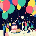 celebrate with joyful, lively birthday party music.