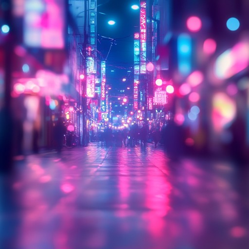 A hypnotic instrumental track that captures the pulsating energy of tokyo's neon lit streets at night. Combining traditional japanese melodies with modern electronic beats, it creates an immersive soundscape that takes listeners on a dreamy journey through the city's vibrant heartbeat.