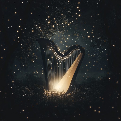 An instrumental exploration of mystical realms, combining haunting harp melodies with ambient textures to evoke deep emotions and a sense of wonder.