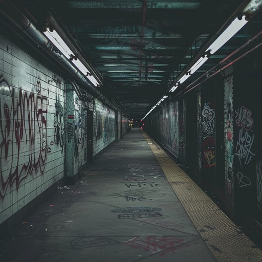 Dive into a shadowy urban world, with deep beats and eerie synths creating an intense, brooding atmosphere that captures the gritty essence of the city at night