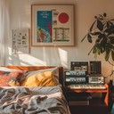 gentle synths and beats capturing bedroom joy