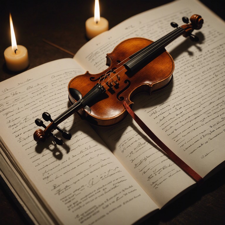 Imagine a soulful rendition where classical techniques meet modern emotional narratives, designed to reflect on history's echoes through powerful violin crescendos.