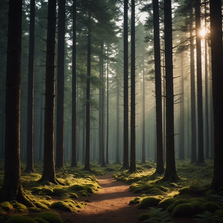 Alternative long description that mirrors the original, focusing on immersive auditory experiences of calm and serenity through nature and spirituality.
