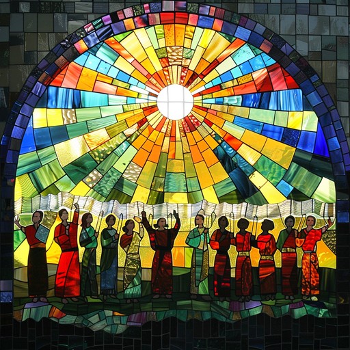 An exuberant instrumental gospel piece featuring powerful organ harmonies, heartfelt choral arrangements, and sweeping orchestral elements. This composition captures the essence of elation and spiritual upliftment, invoking a sense of unity and devotion. With its dynamic crescendos and tender, reflective passages, it promises to inspire and elevate the soul.