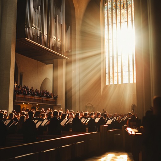 This energizing gospel track features a rich choir, lively piano, and enthusiastic handclaps. The music is meant to uplift the spirit, foster a sense of unity and celebration, and bring a warm, hopeful feeling to the listener.