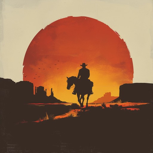 Imagine a thrilling sunset ride across the deserts, the gallop of your horse matching the rhythmic beats of the track. This instrumental blends classic western elements like twangy guitars and harmonicas with modern electronic beats to create an energizing and unique experience. Perfect for capturing the wild spirit of the west with a contemporary twist.