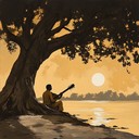 mellow sitar and tabla harmonies for peaceful reflection