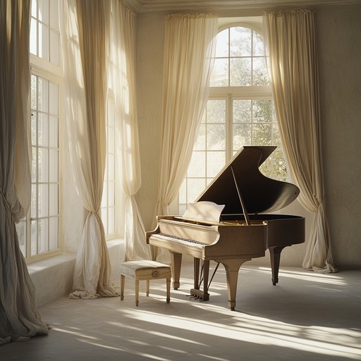 A delicate, intricate piece blending classical and contemporary touch, where every note dances like whispers of past memories, evoking a sense of nostalgia and sentimentality. The serene flow of the piano serves as the soul of this composition, capturing the essence of time and emotion.