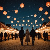 warm, soft embraces beneath starry skies