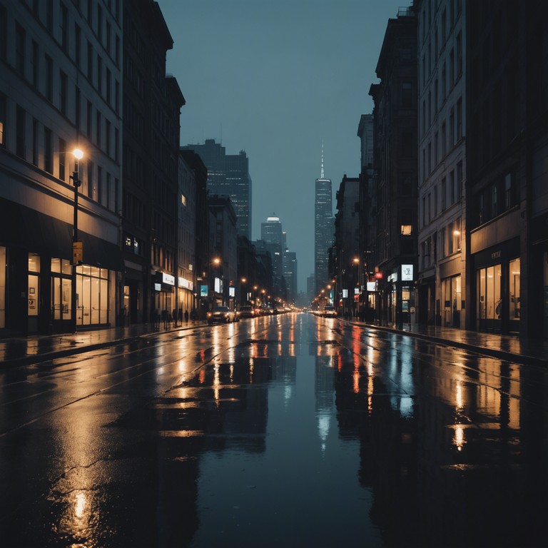 In this track, shimmering synths create an atmosphere of nostalgia and yearning, complemented by the soft, distant beats that echo like footsteps in a deep memory lane. The music sweeps through an urban landscape at dusk, filled with the neon glows of past encounters that linger in the mind like a haunting, beautiful dream