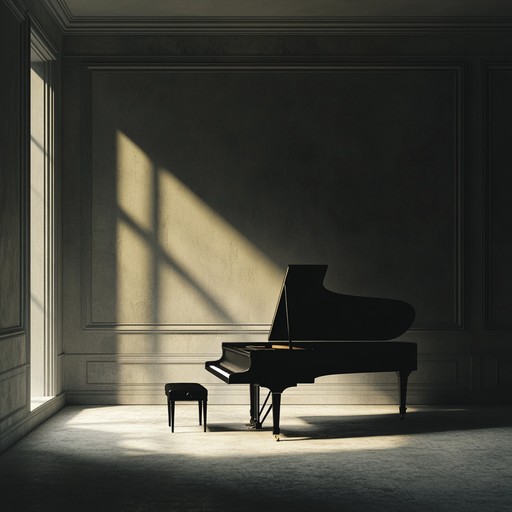 An evocative piano composition weaving delicate melodies that echo in the quiet of the night.