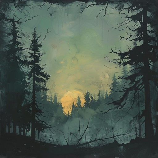 A captivating, eerie piece blending dark folk elements with haunting melodies. The use of ancient string instruments and whispering vocals creates an unsettling atmosphere that brings you into a shadowy forest ritual. Perfect for evoking a sense of ancient mystery and foreboding.