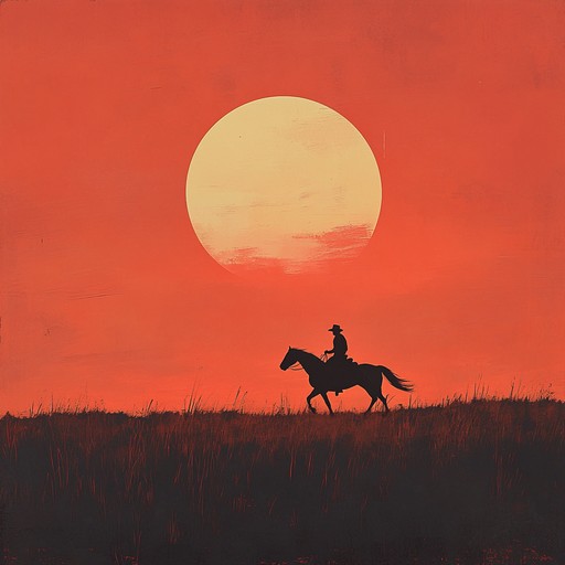 An empowering western instrumental that captures the vastness of the frontier, the determination of pioneers, and the exhilaration of galloping across open plains. Featuring the sweeping melodies of a harmonica, underpinned by rhythmic percussion, it evokes a sense of adventure and boundless freedom.