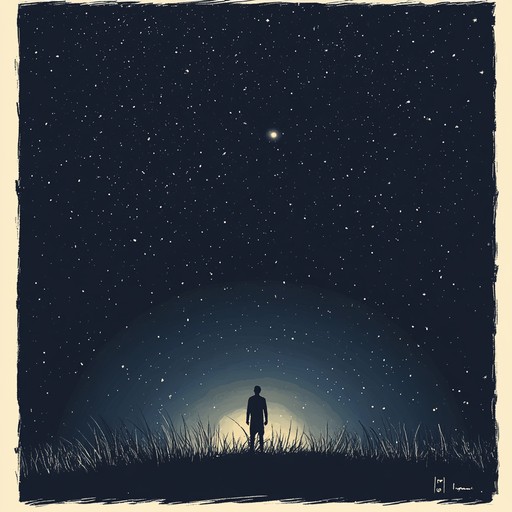 An instrumental composition featuring emotional violin solos that capture the essence of solitude. The gentle strains of the violin weave through the quiet of the night, evoking feelings of loneliness and introspection under the canopy of stars. The piece invites the listener to journey inward, exploring emotions of longing and the beauty found within solitude.