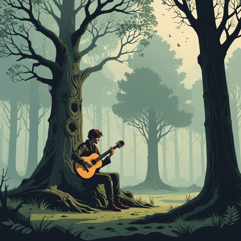 This piece transports listeners back to a medieval setting where mystical stories unfold through the captivating sound of a lone lute. Each note tells tales of lost kingdoms and epic legends, creating an immersive auditive experience.