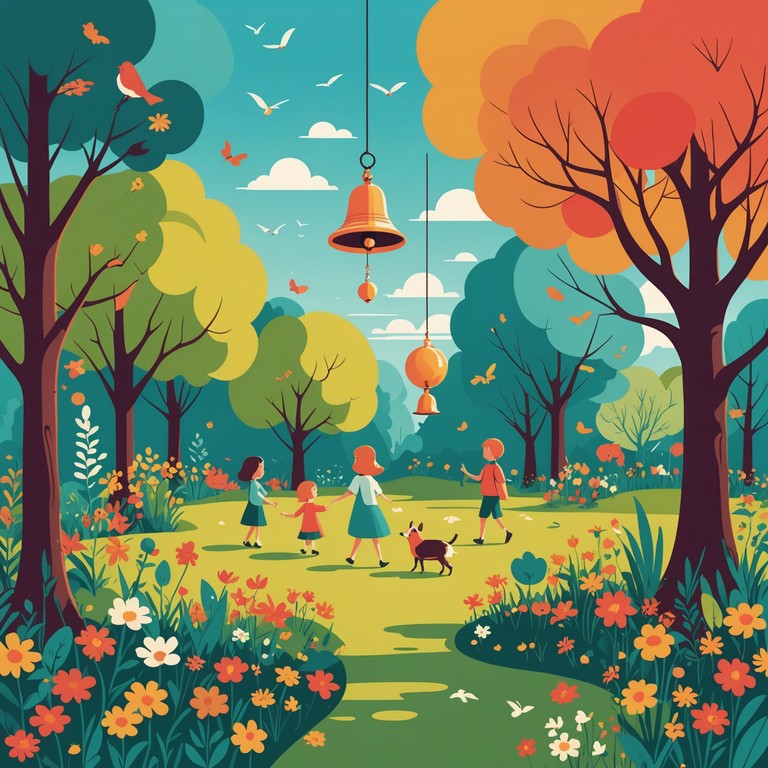 This track is designed as a modern interpretation of classic nursery rhymes, crafted to enliven and free the spirit of children and adults alike. Featuring a main instrument that adds a touch of whimsy and enchantment, it floats through playful melodies that are both comforting and exciting.