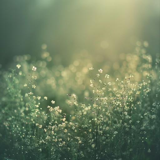 A gentle, ambient track featuring soothing sounds of nature, light piano melodies, and subtle synth layers. Designed to evoke the peacefulness of a serene morning, this composition provides a soothing backdrop perfect for meditation or relaxation. The delicate interplay of sounds creates an atmosphere of tranquility.