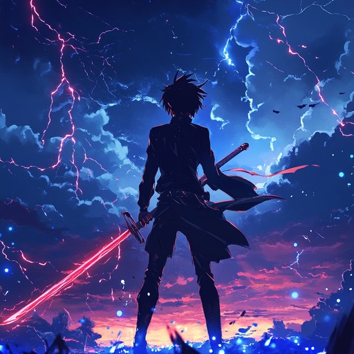 An inspiring orchestral composition focusing on the indomitable spirit of an anime hero. Majestic trumpet solos and rich string sections drive the narrative of bravery and resolve. Perfect for moments of ultimate challenge and victory in anime series.