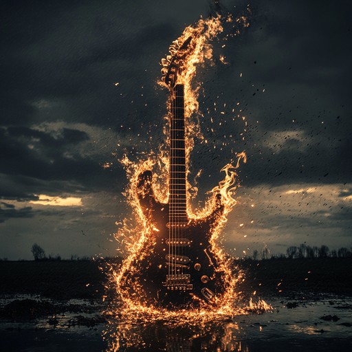 A high powered hard rock track that channels adrenaline through intense guitar solos, relentless drumming, and powerful bass, aiming to electrify the listener with ecstatic energy.