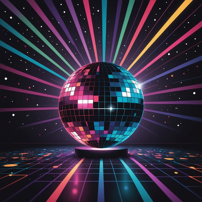 A captivating journey through ethereal sounds blended with traditional disco rhythms to create a dream like dance floor experience. This track amplifies the essence of night skies filled with flickering stars while maintaining a groovy disco undertone. The composition is designed to evoke the feeling of floating in space yet dancing at a retro club.