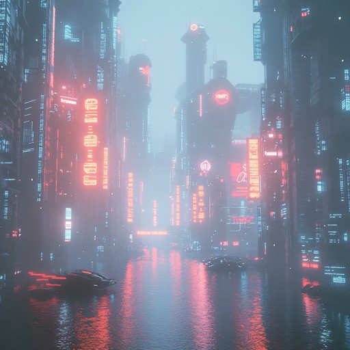 Venture through a serene neon lit cityscape where ambient, lush synthesizers guide you through a futuristic yet peaceful journey. This track combines tranquil cyberpunk elements with ethereal ambient soundscapes, offering a reflective escape.