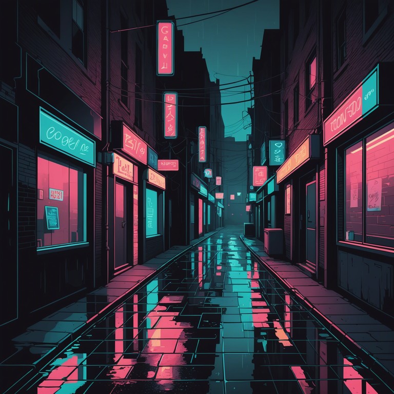 Inspired by the eerie quiet of a rain drenched neon lit tokyo alley late at night, this track combines hauntingly sweet melodies with the unique stylistic elements of j pop. The music tells a story of hidden whispers and shadows, playing out like a gentle yet somber ghost story set against the restless hum of the city.