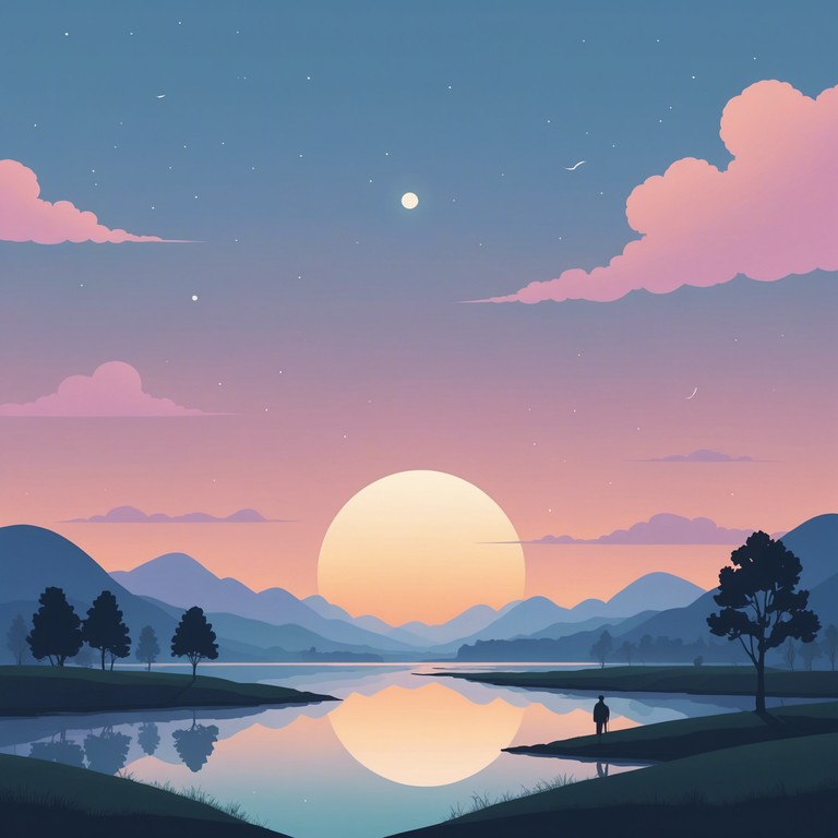 This track embodies a serene atmosphere, integrating laid back trip hop rhythms with soft, hypnotic synthesizer layers to create a soothing listening experience, ideal for unwinding after a long day.