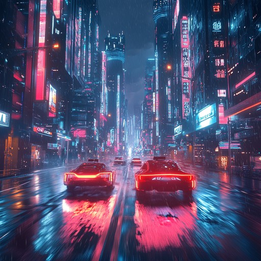 Experience the exhilarating rush of neon lit cityscapes with pounding beats and driving synths. A fast paced journey through futuristic streets filled with endless possibilities.