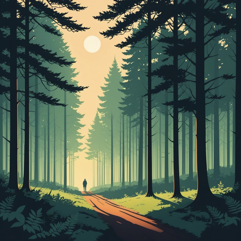 Imagine the first rays of sun piercing through a misty forest, awakening the slumbering woods with a gentle yet energizing ambient soundscape. The music encapsulates the serenity and the stirring of life at dawn, blending soothing tones with invigorating nuances to create a perfect backdrop for morning meditation or a gentle start to the day.