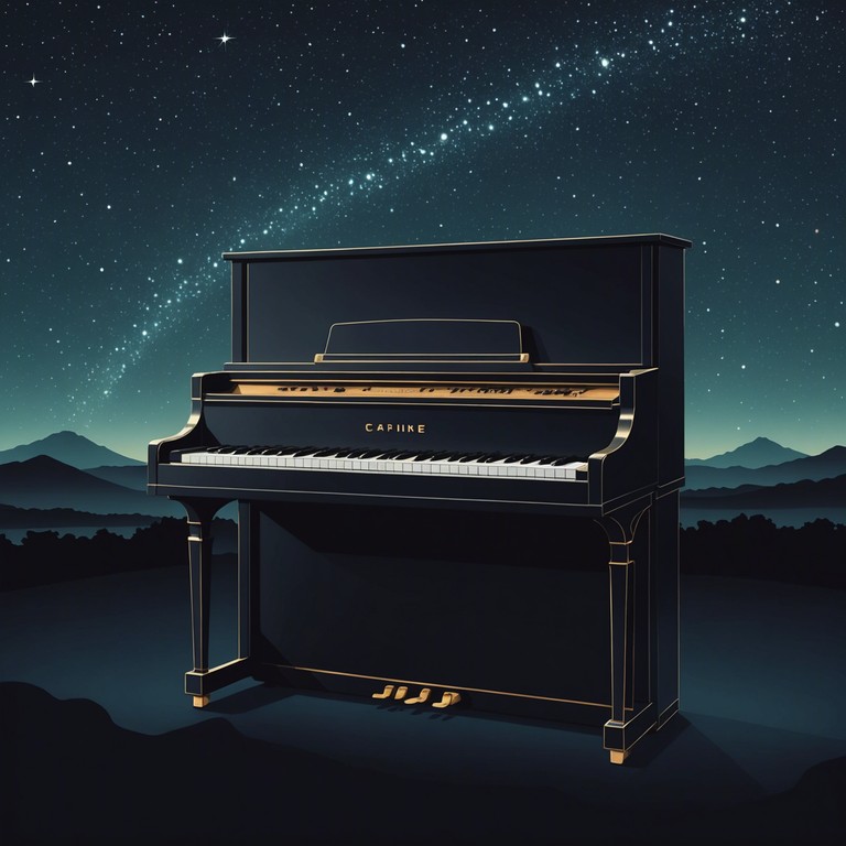 Venture into the depths of night where brooding melodies meet the gentle whisper of an electric piano, crafting an atmosphere thick with chilling undertones and reflective pauses.