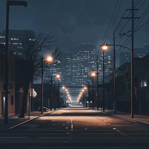 A melancholic, introspective instrumental that channels the quiet moments of an urban night. The soundscape combines sparse piano melodies with subtly layered synths, crafting a narrative of loneliness among city lights. Perfect for capturing moments of introspection or the quieter, more contemplative side of urban life.