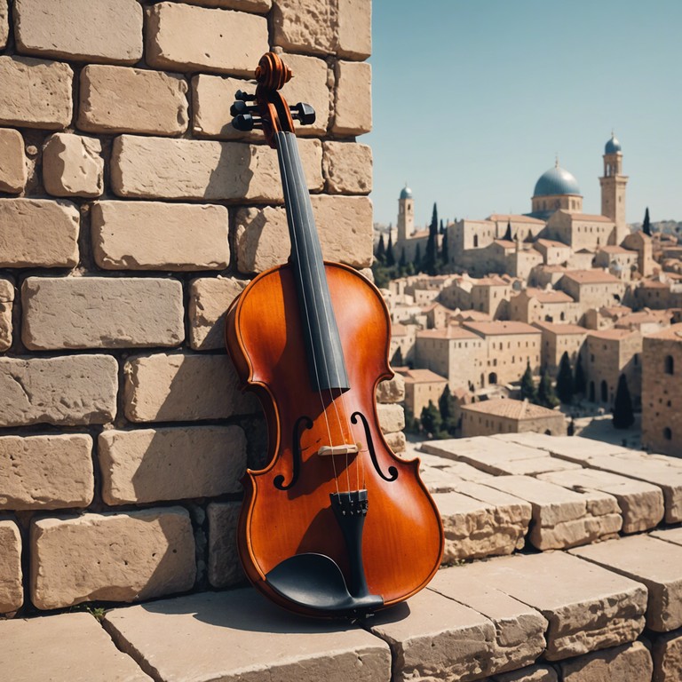 Drawing upon the sounds that have resonated through the corridors of jewish history, this intimate piece serves as a gentle nod to the cultural past, articulated beautifully through the tender play of the violin. It's a musical whisper that bridges generations, soothing and profound.