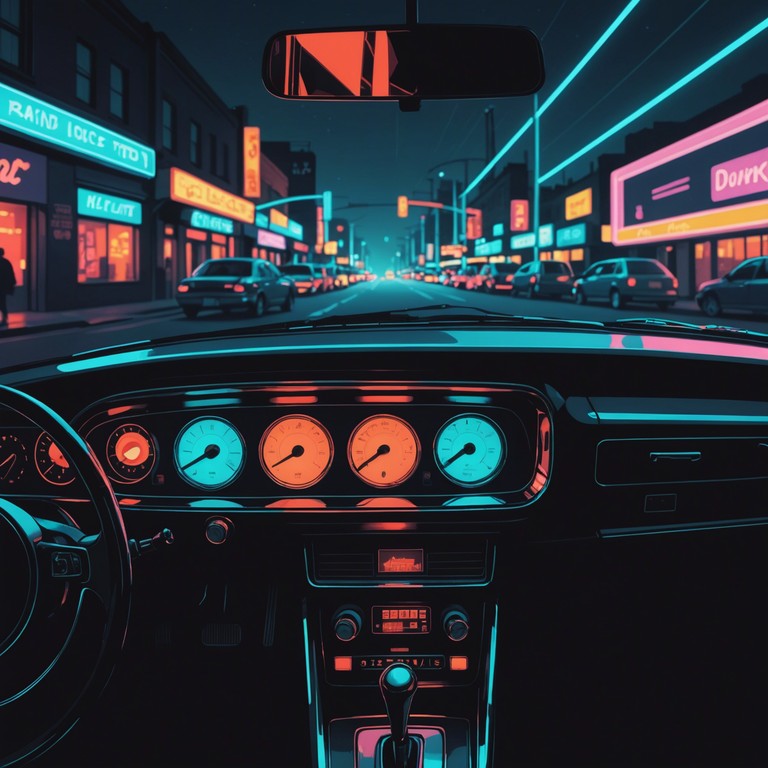 This track uses waves of smooth electric piano melodies to carry you along a neon lit cityscape, reflecting the complex emotions that arise when pondering life's quiet, deep moments late at night as every other soul seems to be asleep.