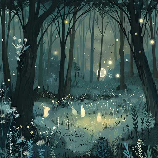 A gentle, heartwarming nursery rhyme inspired by the serene sounds of the forest. Featuring soft chimes and gentle wind instruments, it evokes the enchantment of a woodland night, as if the forest creatures are singing a lullaby. Perfect for creating a calming bedtime atmosphere for young listeners.