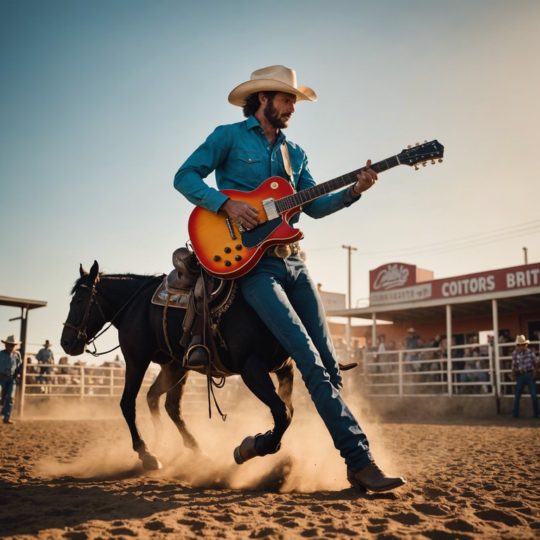 This track embodies the fiery essence of traditional brazilian sertanejo, fused with a modern electric guitar riff creating an aggressive yet passionate soundscape. It features a distinctive high tempitude energy that echoes the narratives of betrayal and resilience often found in folkloric tales.