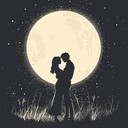 an instrumental ballad capturing romance under moonlit skies.