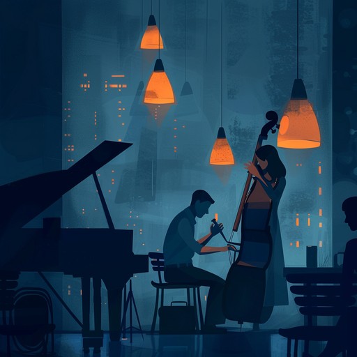 Imagine a dimly lit street in paris, under a gentle rain, where the distant sound of a solitary saxophone paints the scene with shades of blue. Each note stretches softly into the night, creating a mood of introspection and romance.