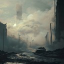 a dark and gritty instrumental that paints a picture of a post-apocalyptic world