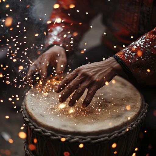 An instrumental piece showcasing the raw power of ethnic drums, driving a fierce and energetic rhythm. The track embodies the spirit of warriors, channeling aggression and determination through powerful percussion.