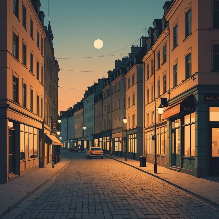 Capturing the essence of a peaceful helsinki night, this alternative title emphasizes softer tones and a more introspective mood, perfect for a reflective evening