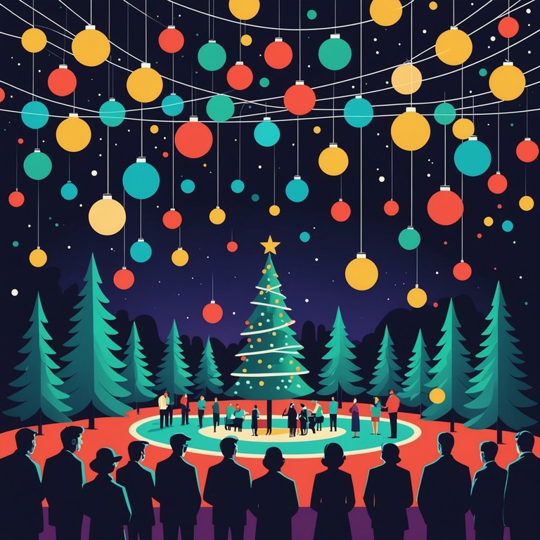 A vibrant intersection of upbeat holiday cheer and the smooth, rhythmic pulses of chill jack swing. This track synthesizes infectious festive melodies with laid back grooves, providing a soundtrack that's perfect for both seasonal celebrations and relaxed evenings.