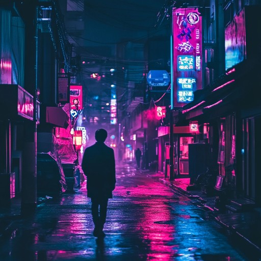 A captivating instrumental synthwave piece that takes the listener on a nostalgic journey through memories of nights illuminated by neon lights, blending dreamy synth melodies with pulsating rhythms to evoke a sense of reflection and longing.