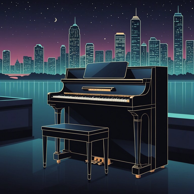 Imagine closing your eyes and being transported to a bustling city at dusk, where the glow of the sunset meets the beginning of city lights flickering to life. This song uses the soft tones of an electric piano to create a peaceful yet playful soundtrack for your evening.