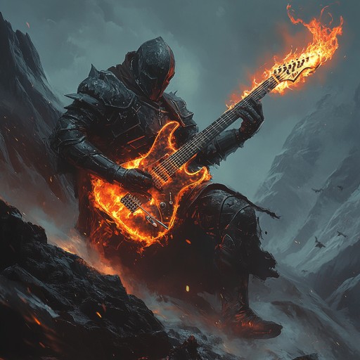 Featuring intense guitar solos and thunderous drums, this exhilarating metal anthem takes you through epic battles and heroic victories, embodying the spirit of the warrior.