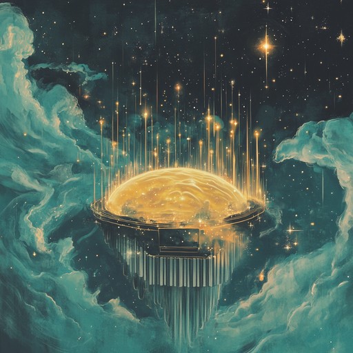 An immersive instrumental piece blending dramatic gospel harmonies with psychedelic soundscapes, guiding listeners through a cosmic spiritual awakening