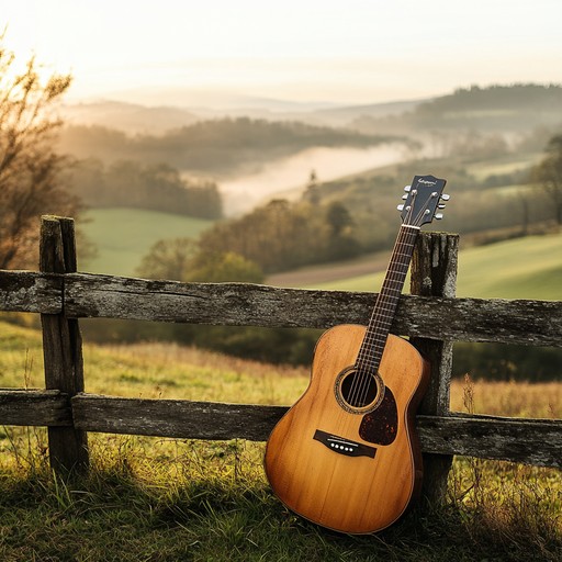 A soothing instrumental folk tune capturing the essence of wandering hills and reflecting on past experiences, with delicate acoustic guitar strums and subtle harmonies.